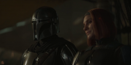 La troisième saison de The Mandalorian est constituée de huit épisodes. Créée par Jon Favreau, la série se déroule en l'an 9 après BY, après l'épisode VI, Le Retour du Jedi, et 25 ans avant Le Réveil de la Force, de la série de films Star Wars.