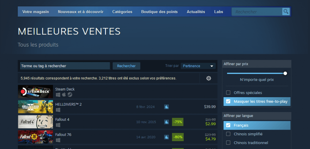 Pour la première fois depuis 2016, Fallout 4 atteint les 90 000 joueurs sur Steam. 2 image 1